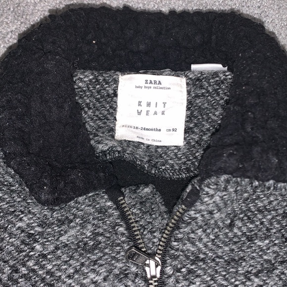 Zara Knit Wear Jacket for baby boys! EUC! - Picture 4 of 7